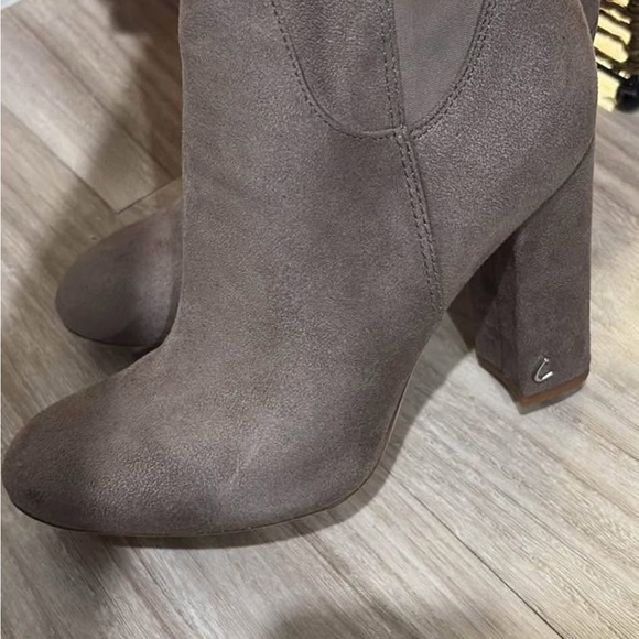 Sam Edelman Brown knee high heeled Boots - Picture 4 of 5
